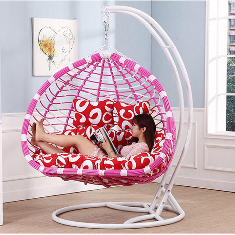 2017 New Double Swing Swing, Rattan Furniture, Rattan Basket (D151D)