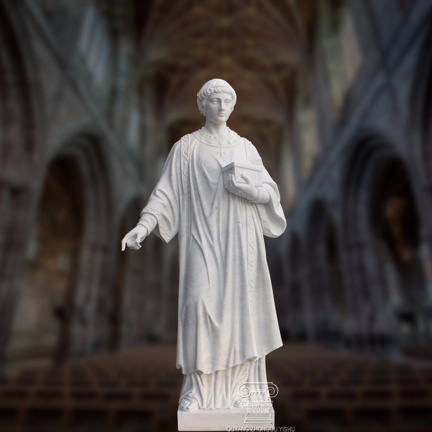 Marble Religious Statue Sculpture T-6819