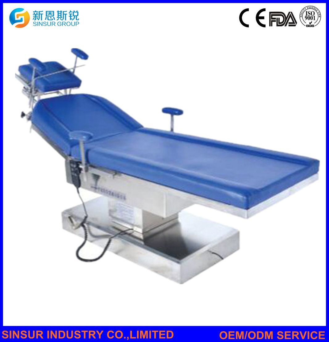 Hospital Surgical Equipment Electric Ophthalmology Operating Room Tables