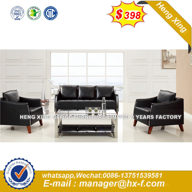 High Density Sponge Corner Italy Leather Sofa (HX-S337)