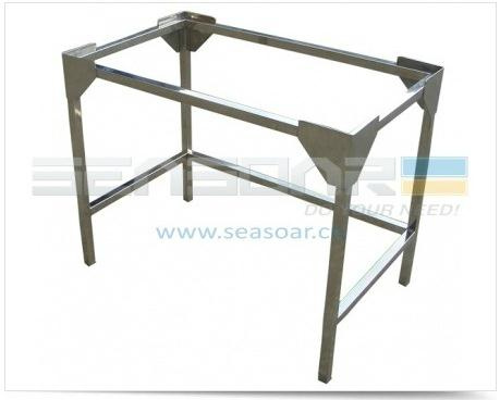 Stainless Steel Frame for Butcher Block Cytting Table