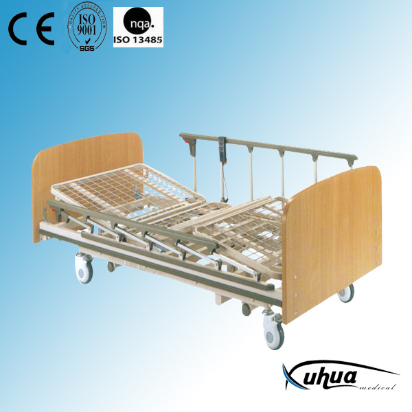 Type-B Wooden Material Super-Low Electric Medical Bed