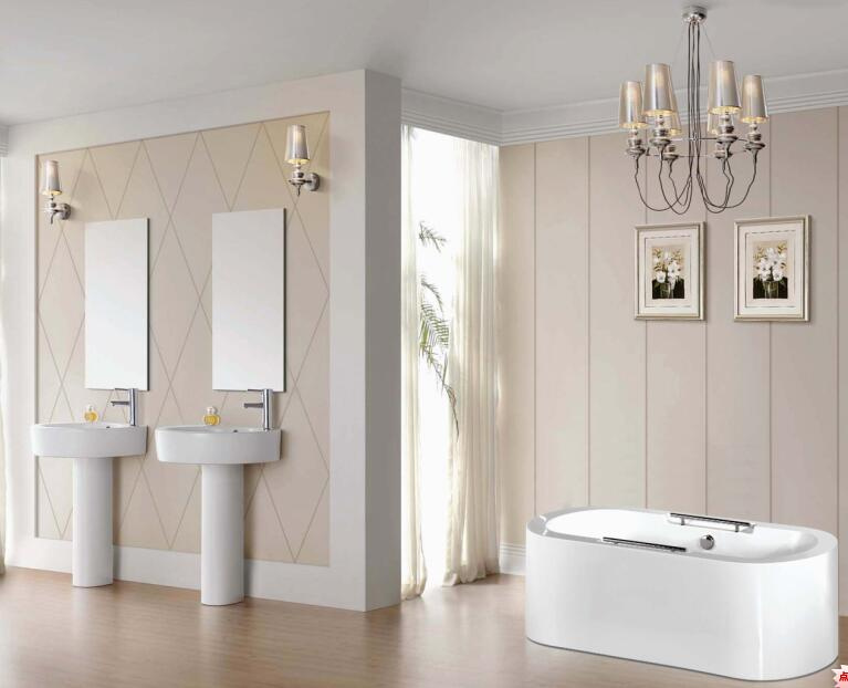 Elegant Solid Surface Bathtub