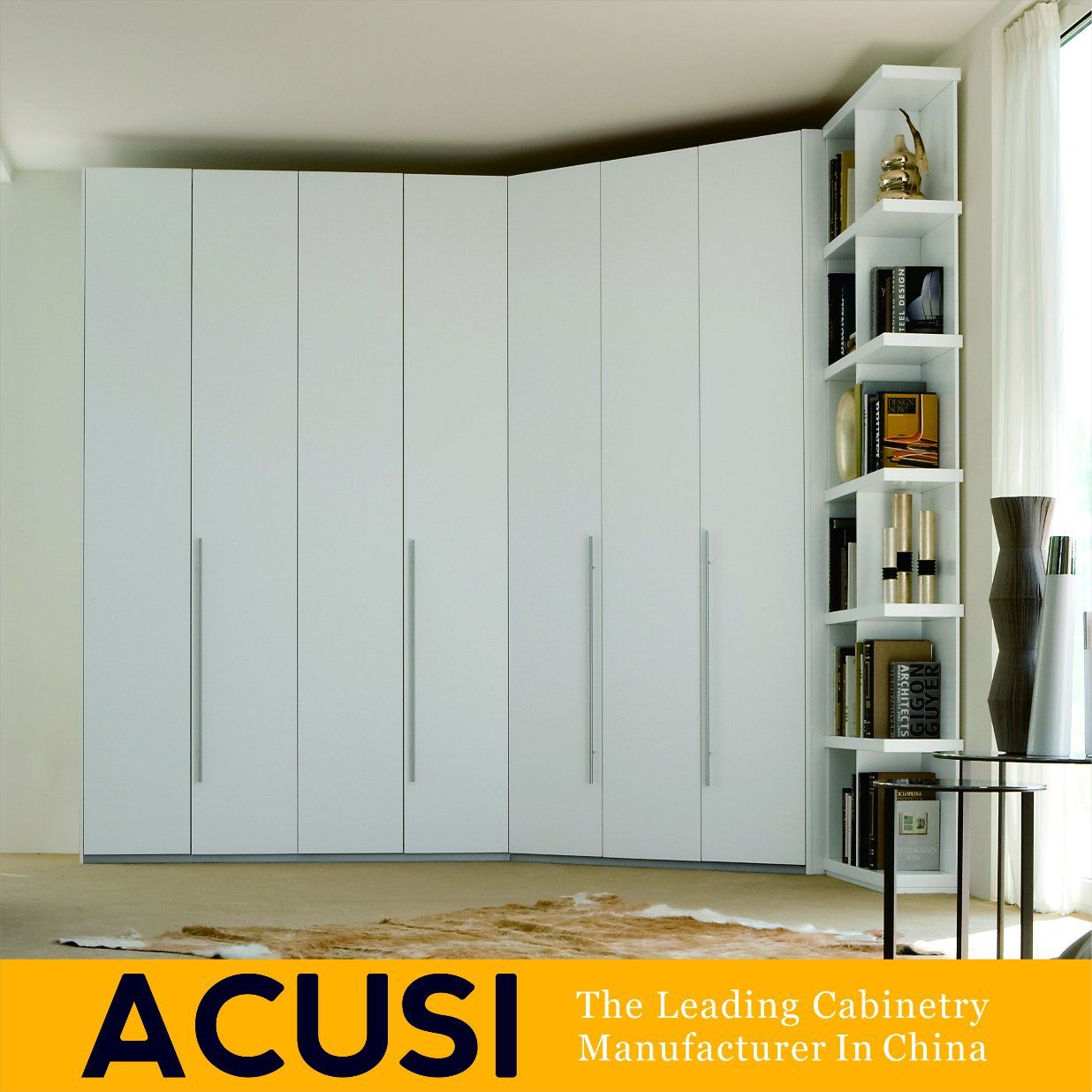 Wholesale Modern Hot Selling Hinged Door Bedroom Wardrobe (ACS3-H06)