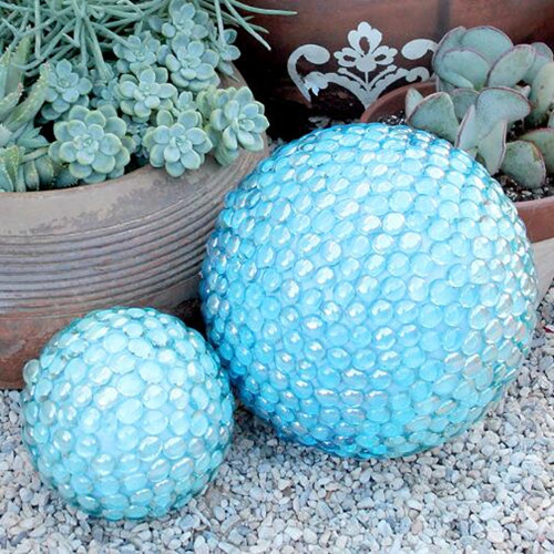 China Factory Glass Garden Stone
