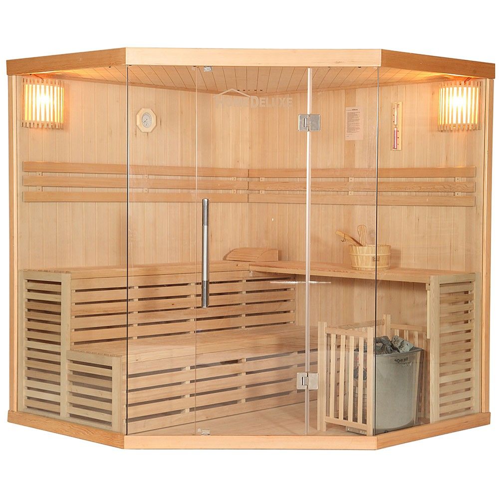 Hotwind Corner Wet Sauna Room Steam Saunas