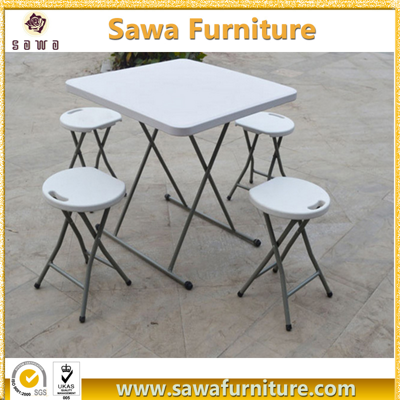 HDPE Folding Wedding Event Plastic Square Table