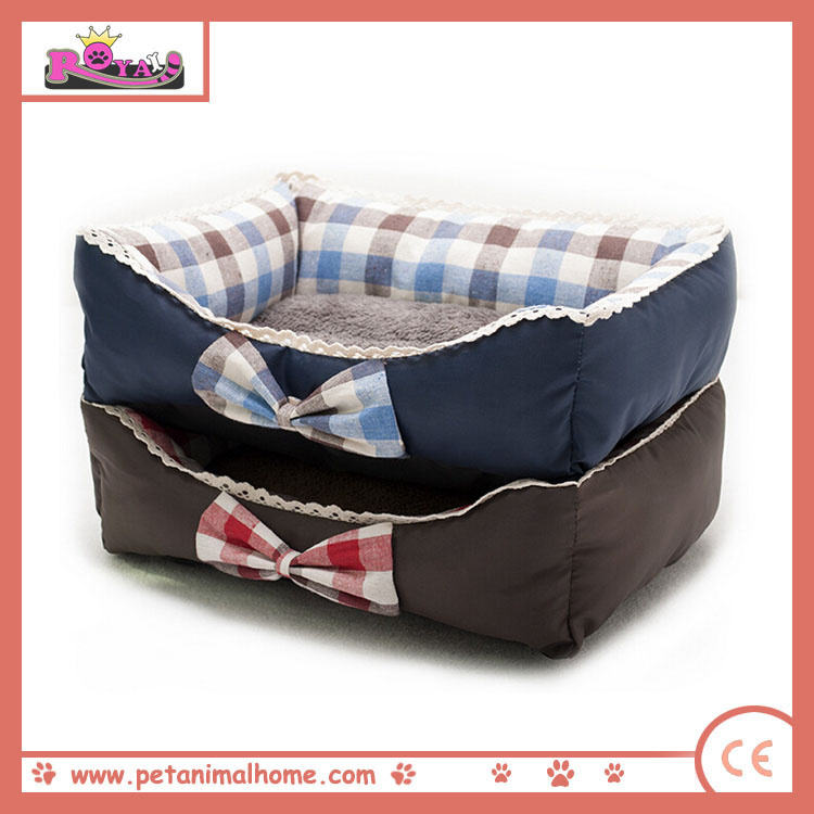 Bowknot Pet Bed for Dogs