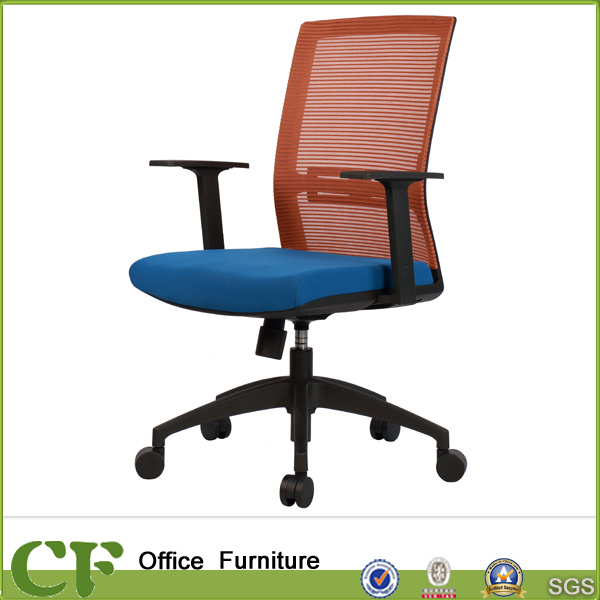Mesh Back Fabric Seating Rotary Office Workstation Chair