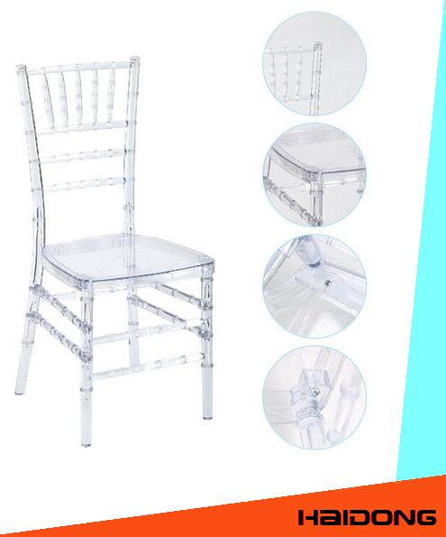 Hot Sale Clear PC Resin Chiavari Chair