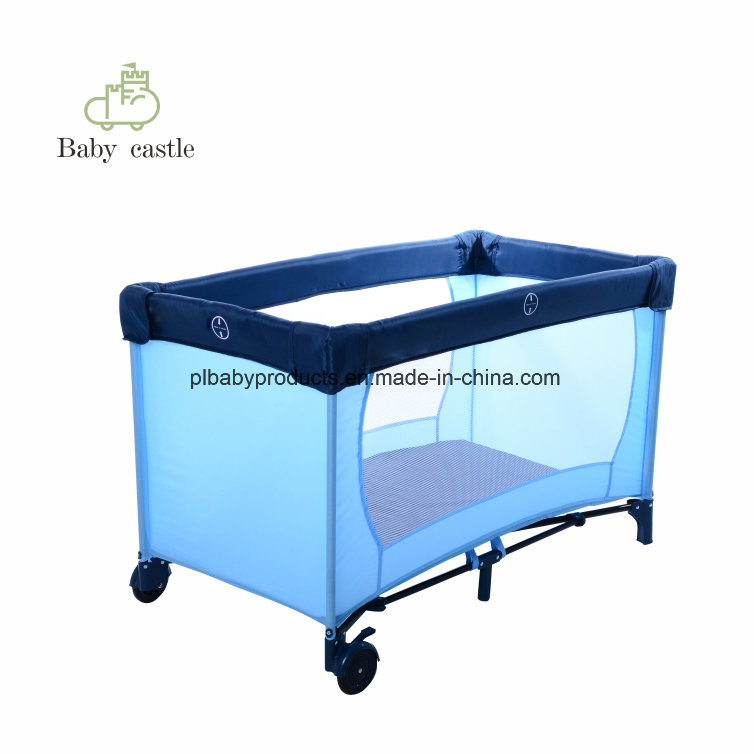 2018 European Quality Portable Fashion Baby Crib Baby Bed Playard