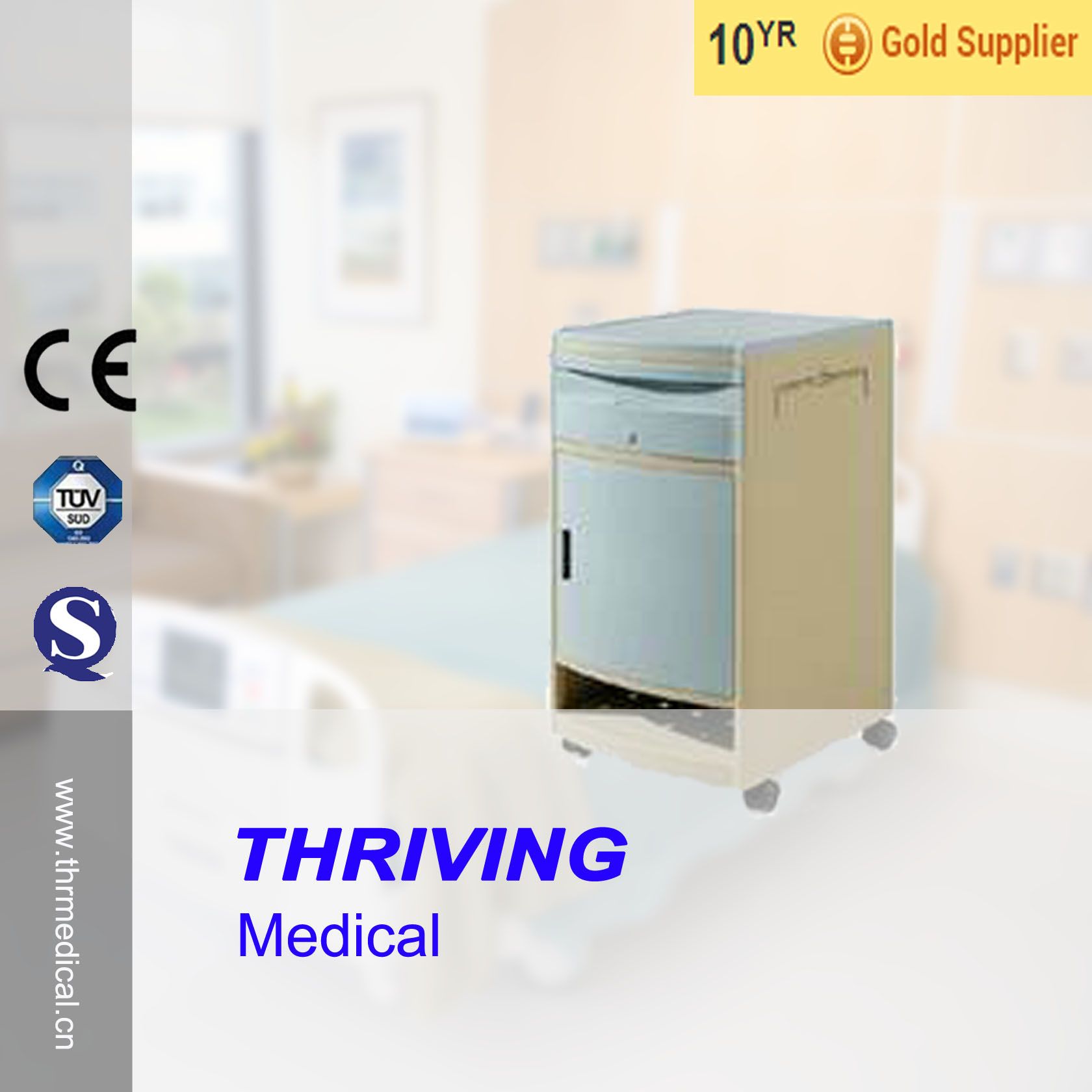 Beautiful Bedside Cabinet Hospital Furniture