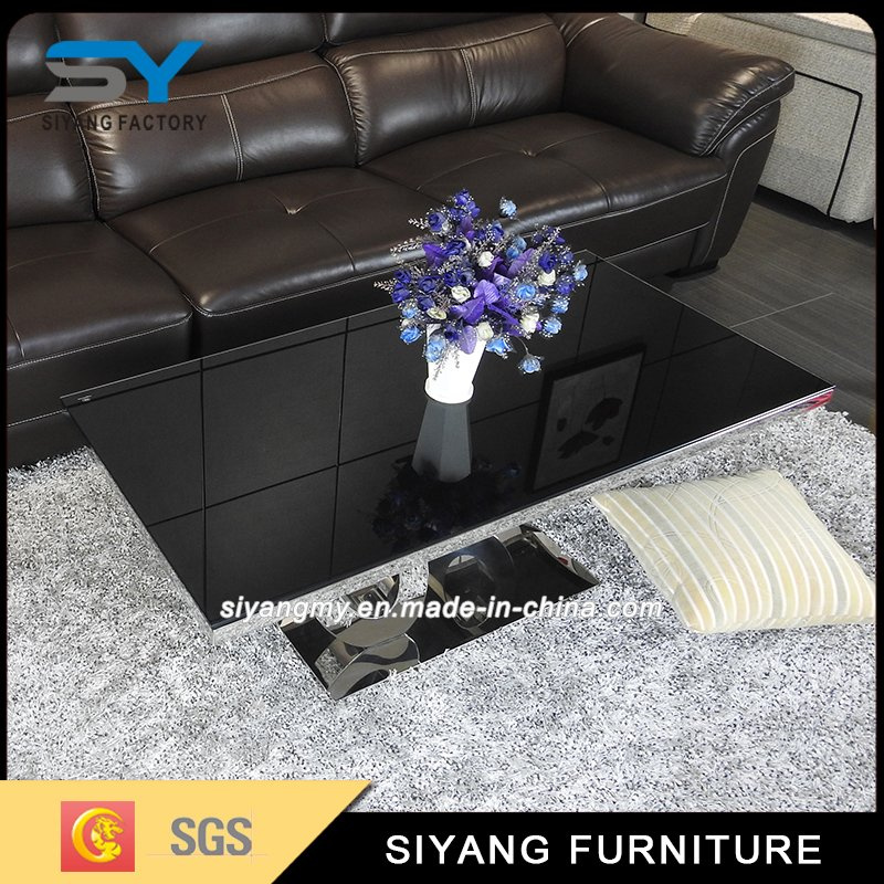 Hotel Modern Stainless Steel Coffee Table