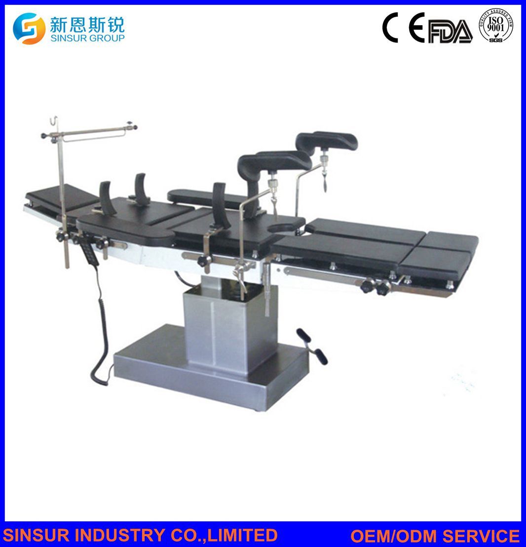 Hospital Surgical Instrument Radiolucent Electric Orthopedic Adjustable Operation Tables
