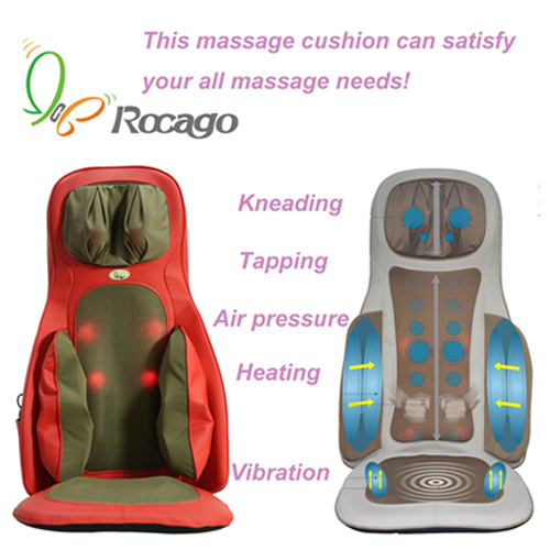 Rocago Neck Back Hip Heating Massage Cushion Body Massager