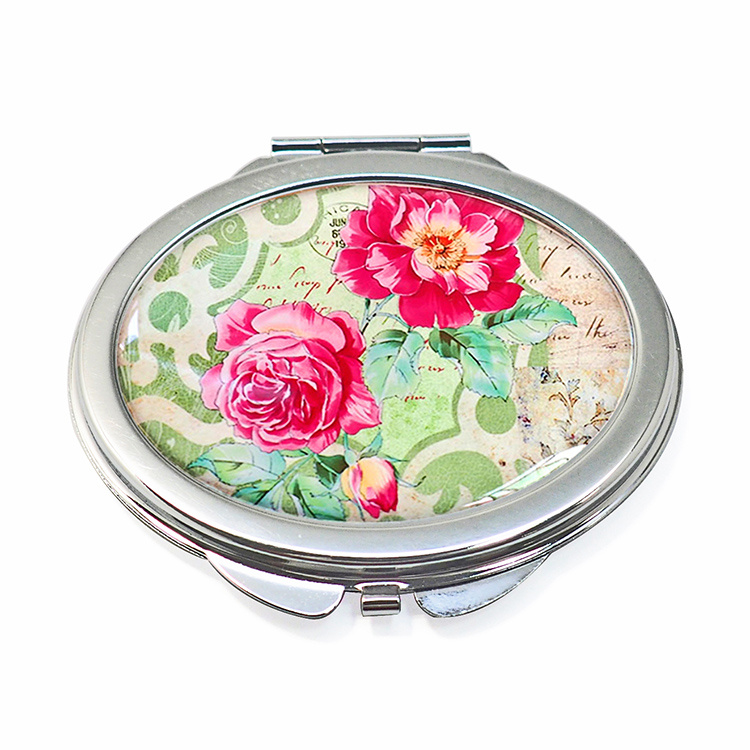 Custom High Quality Souvenir Mini Make up Mirror Hx-7895