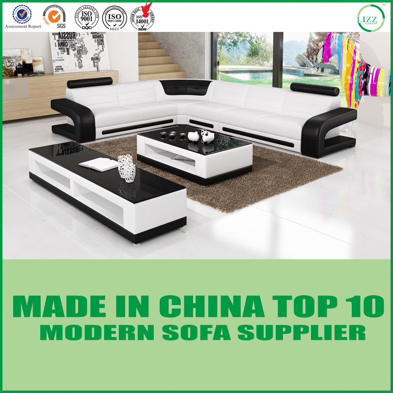 Modern Office Furniture Sectional Leather Sofa