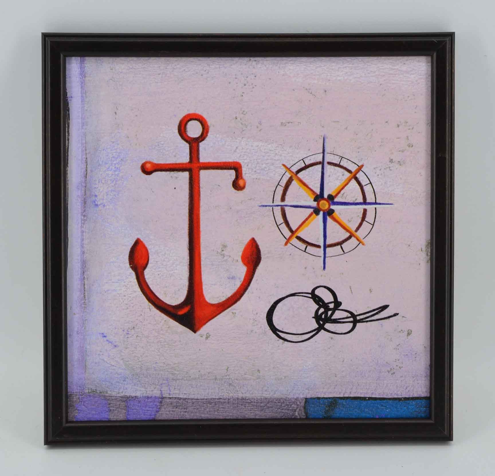 One Dollor Plastic Canva Picture Frame for Wall Decoration
