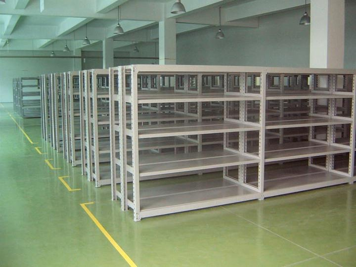 Light Duty Slotted Angle Steel Rivet Shelving