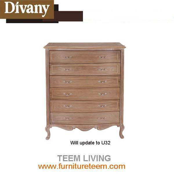 Chinese Vintage Furniture Luxury Living Room Chest of Drawer Cabinet