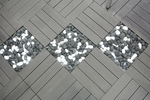 Interlocking WPC DIY Decking Tile/WPC Decking (300*300)