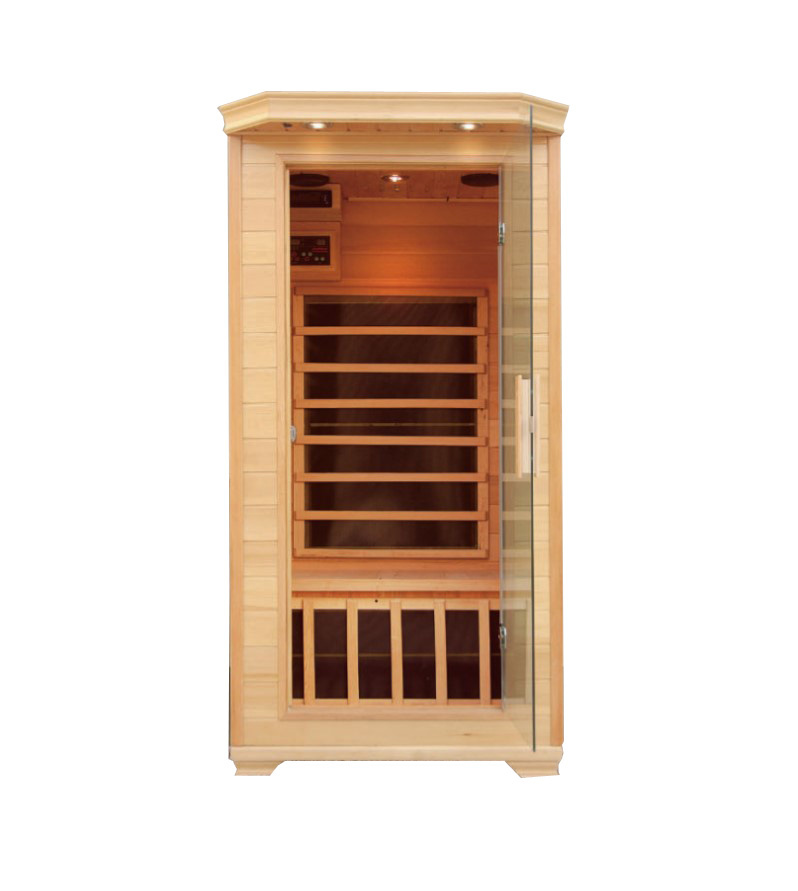 Hemlock Wood Portable 1 Person Indoor Sauna Room