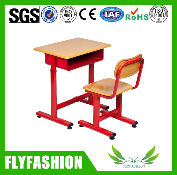 Made of Moulded Board School Single Desk with Chair (SF-02S)