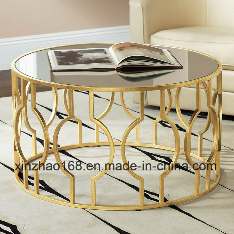 Amywell Fireproof Compact Laminate Phenolic Resin HPL Round Coffee Tables