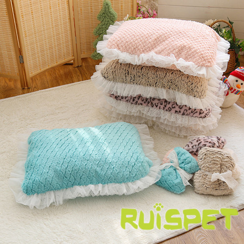 Four Season Dog Mat Pet Flocked Bed