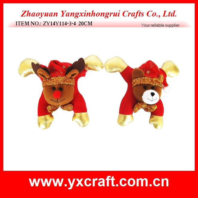 Christmas Decoration (ZY14Y114-3-4 20CM) Christmas Craft Figurine