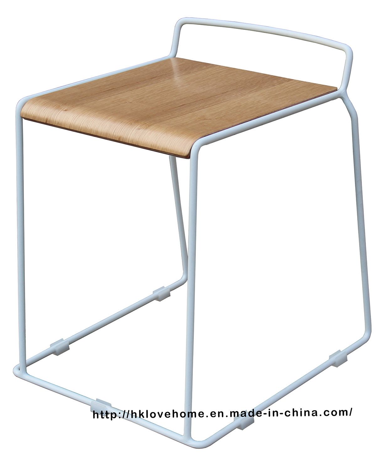 Replica Steel Furniture Wooden Dining Bar Stools