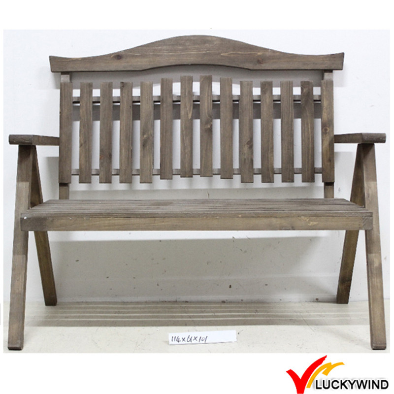 Country Style Antique Wooden Outdoor Garden Chair
