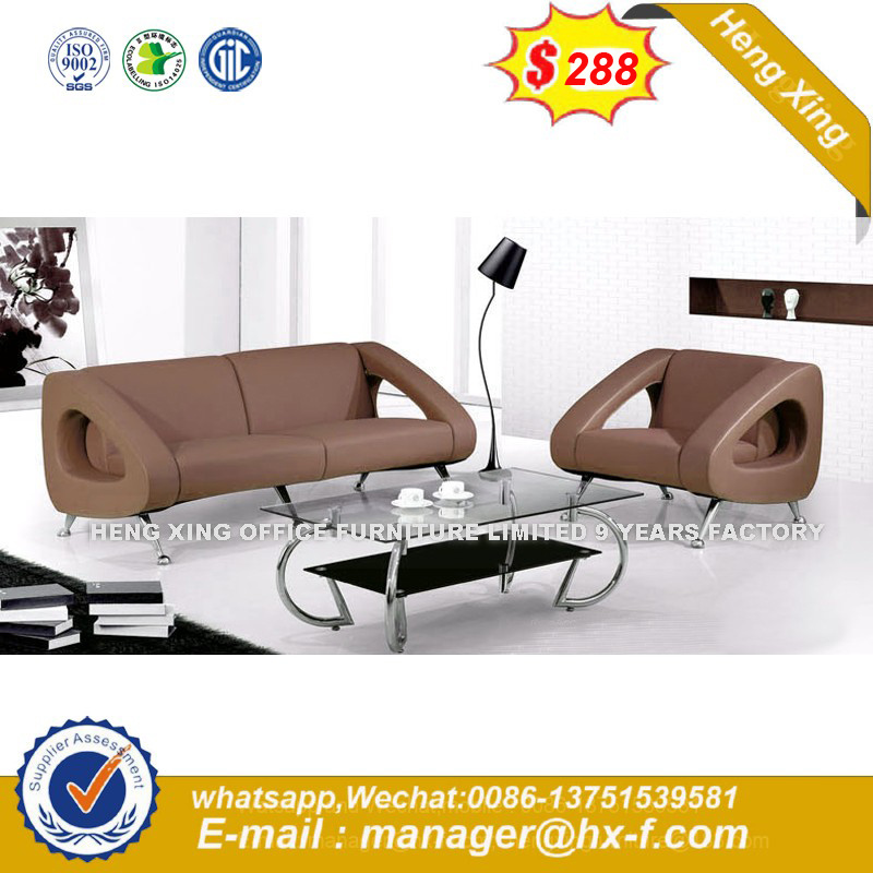 Italy Design Classic Wooden Office Furniture Leather Office Sofa (HX-SN8088)