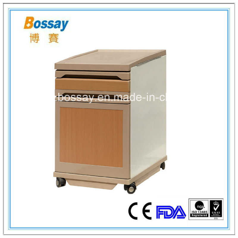 Mobile Medical Cabinet Hospital Bedside Cabinet Rolling Bedside Cabinet