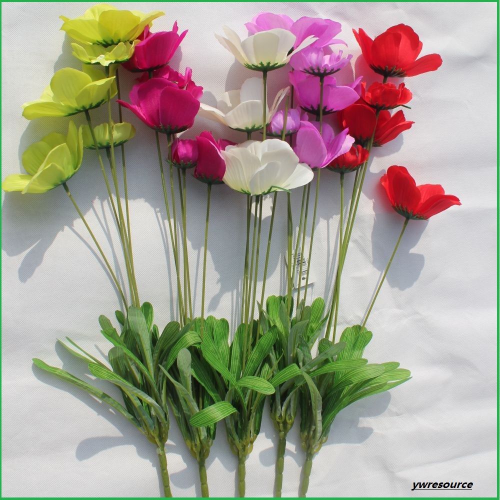 Cheap Silk Fake Flowers Artificial Flowers for Home Wedding Decoration
