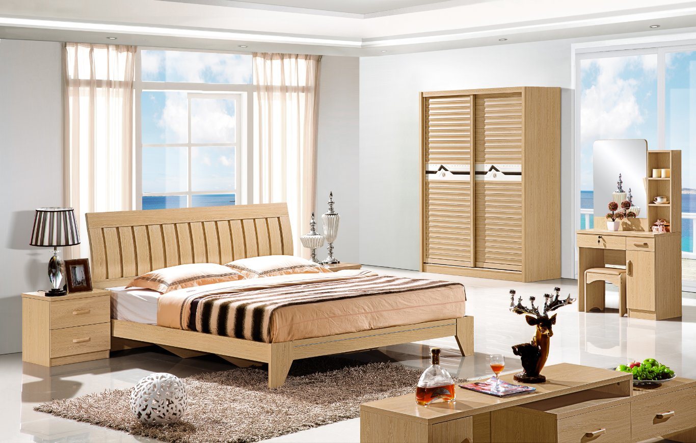 Hot Selling 1.8m Bed Bedroom Bed for Furniture Suite