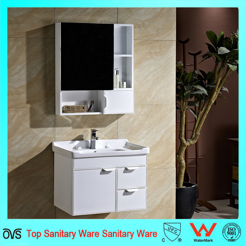 Cheap Solid Wood Bathroom Sink Base Cabinets