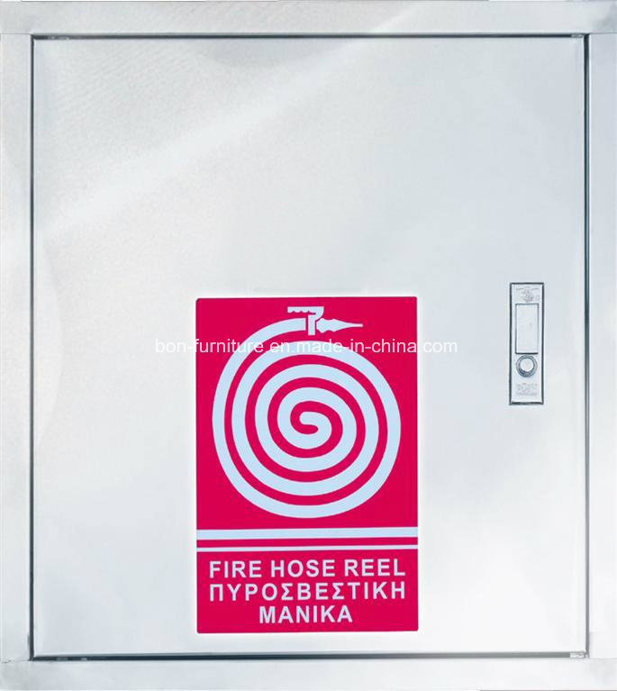 Metal Fire Hose Reel Cabinet/Steel Fire Cabinet with White Color Ral9001