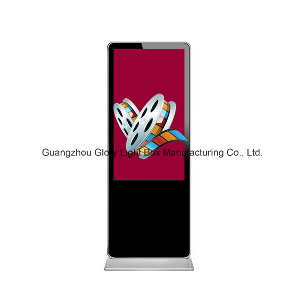 3G/4G WiFi LAN Network 55 Inch Floor Stand Ad Player