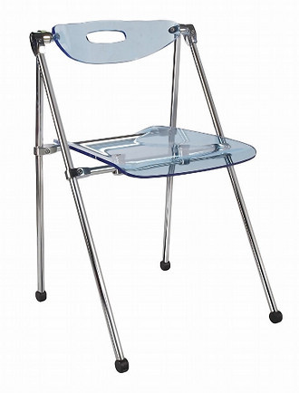 Acrylic Plastic Reena Folding Chair