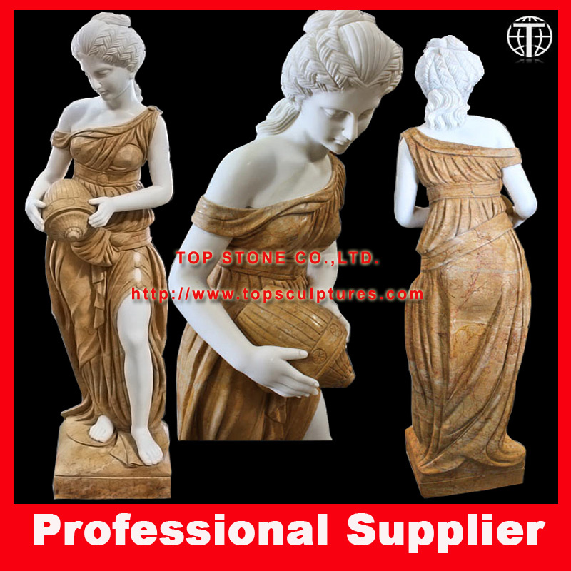 Figure Sculptures Girl Statue Italian Sculpture for Garden (SL025 H180CM)