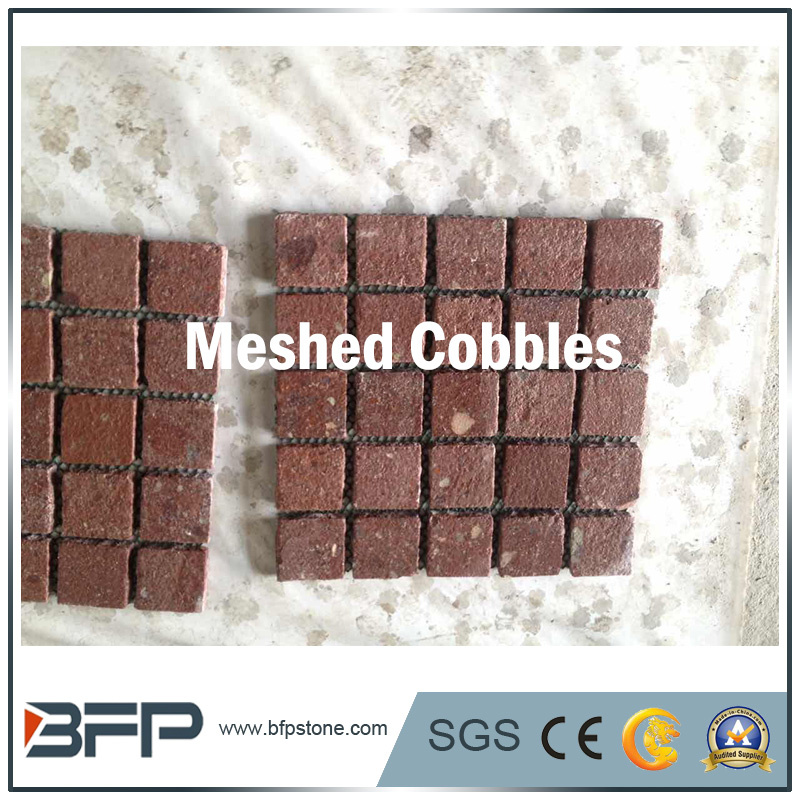Cheape Nature Stone Red Granite Cobblestone for Garden&Landscape