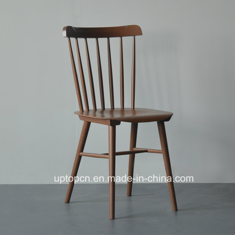 Wholesale Cafe Canteen Dining Solid Wood Chair (SP-EC665)