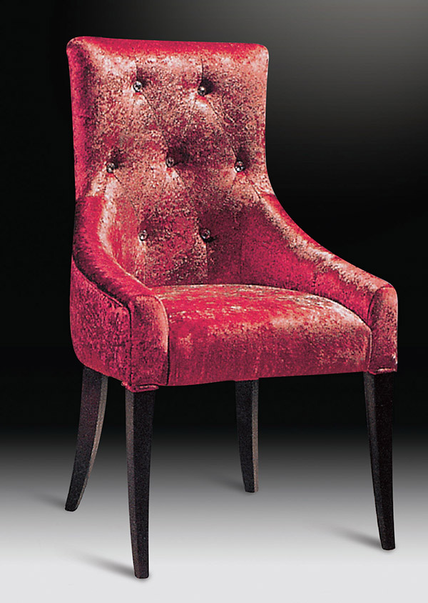 New Hotel Chair Removable Seat Back Hotel Imitate Wood Chair