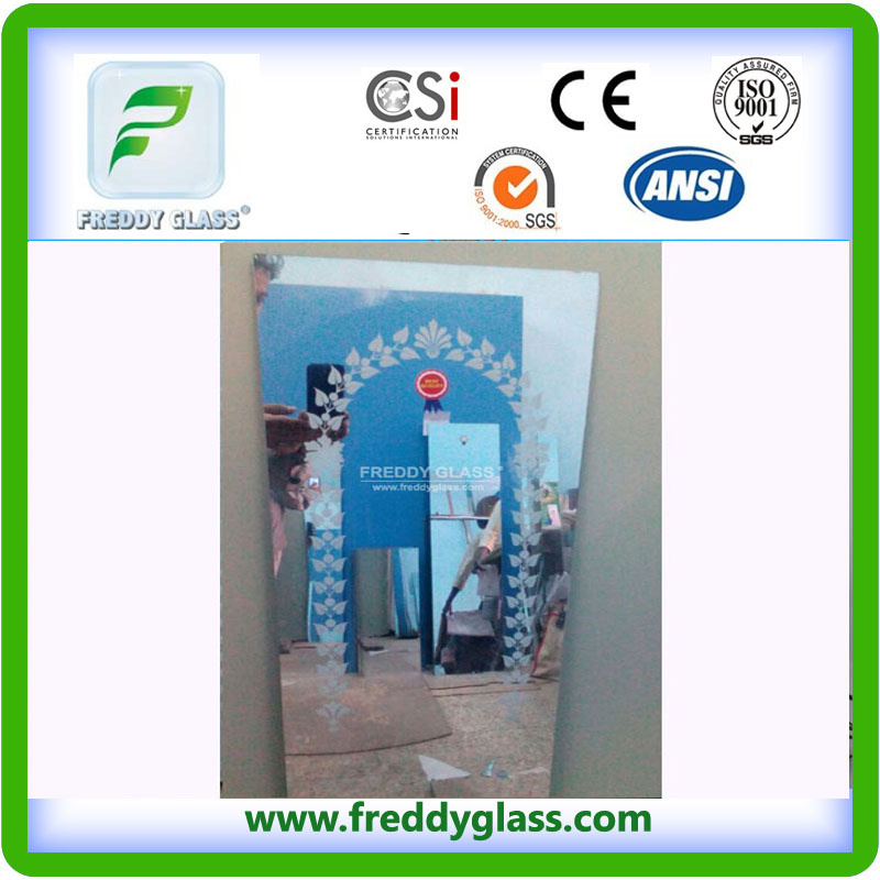 1.1-2mm Cosmetic Mirror, Makeup Mirror with Clear Sheet Glass