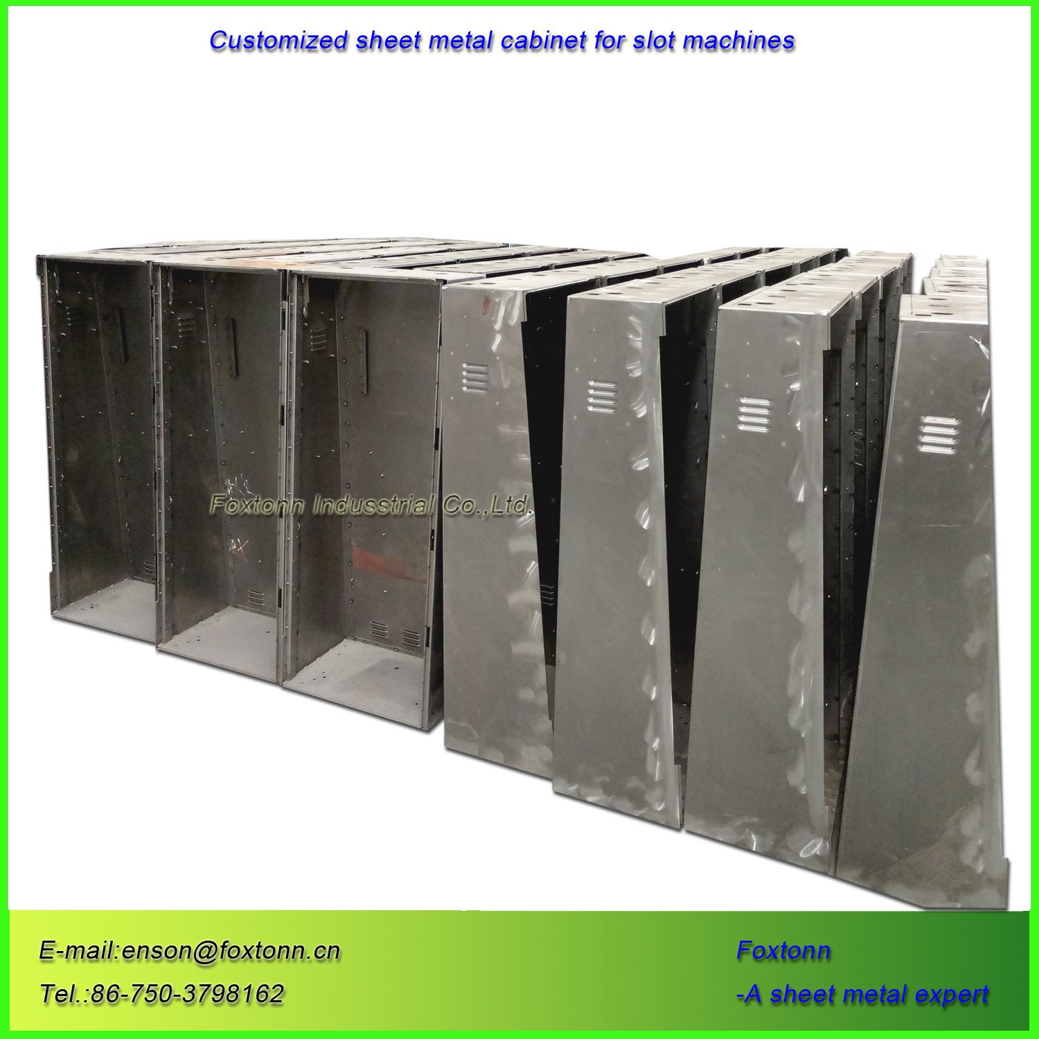 Custom-Made Sheet Metal Cabinet for Casino Video Game Machine
