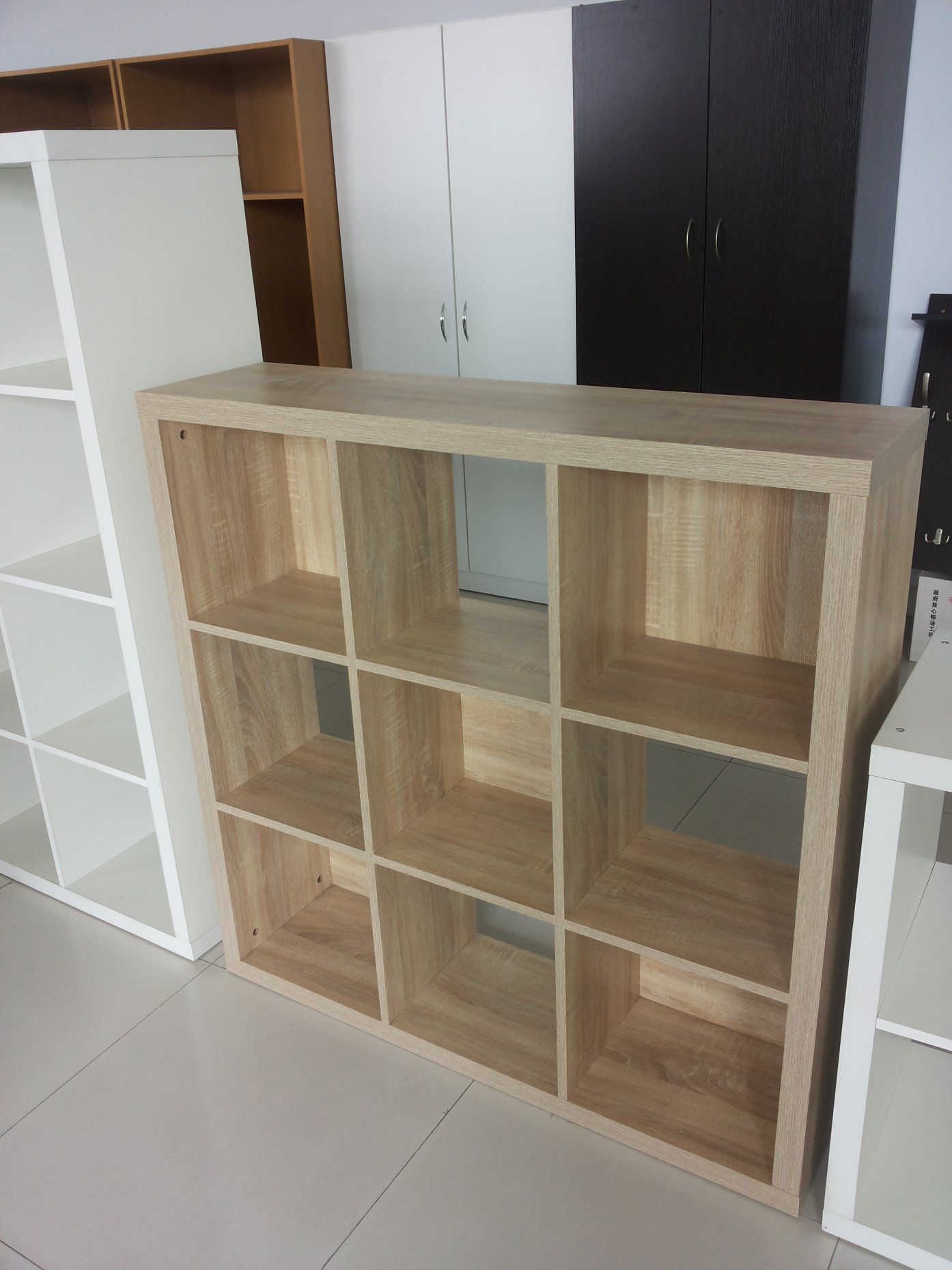 Cheap 3X3 Cube Wooden Bookcase