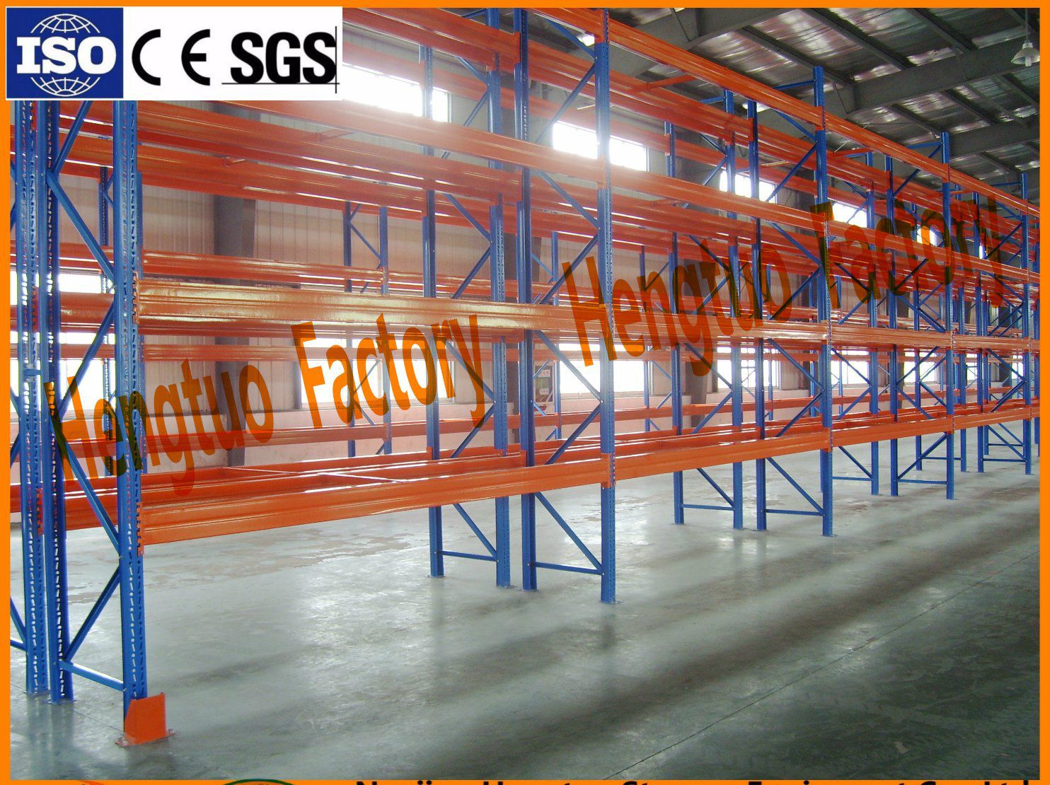 Rustless Heavy Duty Storage Shelf, Pallet Racking Warehouse Equipment