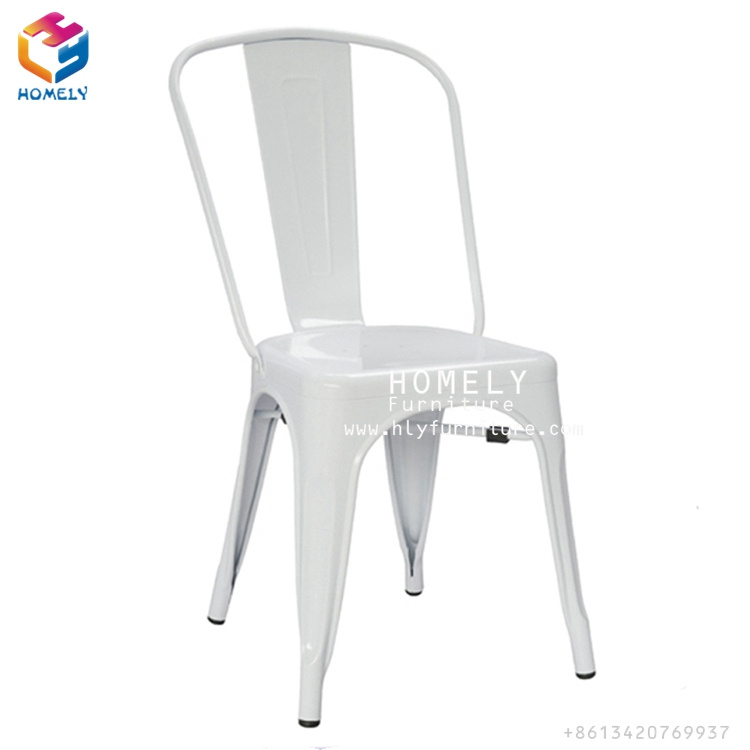 Factory Price Industrial Tolix Vintage Metal Dining Chair