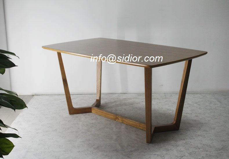 SD3008 modern Living Room Hotel Furniture Restaurant Furniture Wooden Dining Table